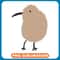 Cute Bird Retro Kiwi New Zealand Funny Exotic Animal Lover .jpg