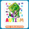 Dinosaur Dino Autistic Proud Autism Rock My Own Rhythm Dinosaur Music Lover .jpg