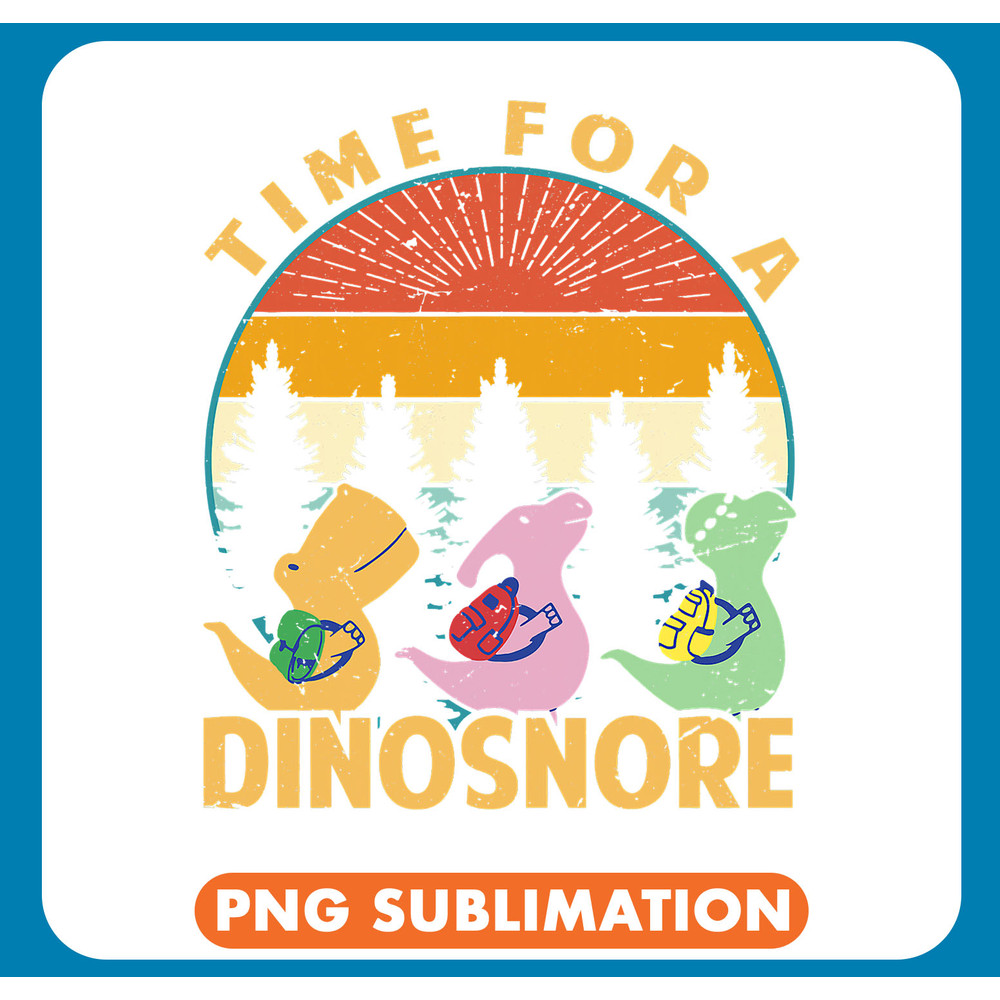 Dinosaur Dino Camping Time For A Dinosnore Dinosaurs Sleep Camping 2 .jpg