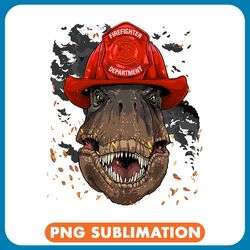 dinosaur dino dino firefighter t rex dino fire department fireman dinosaur 77 png