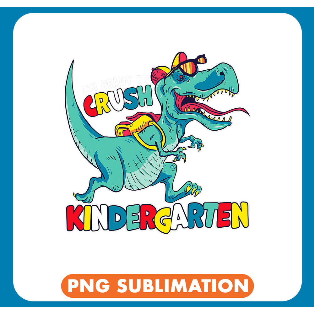 Dinosaur Dino Im Ready To Crush Kindergarten Comic TRex Dinosaur Boys_1 .jpg