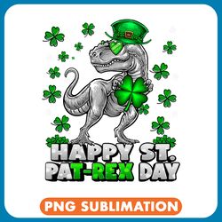 dinosaur dino kids happy pat rex day dinosaur st patricks day boys kids 1 png