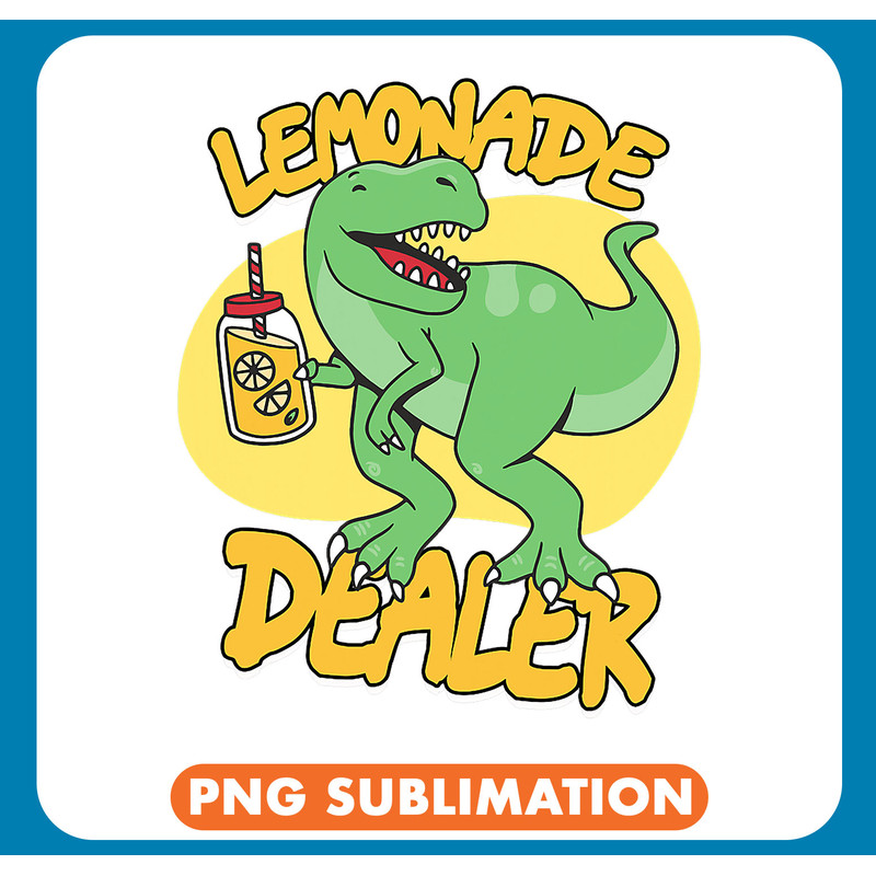 Dinosaur Dino Lemonade CEO Security Stand Lemon Juice Dinosaur .jpg