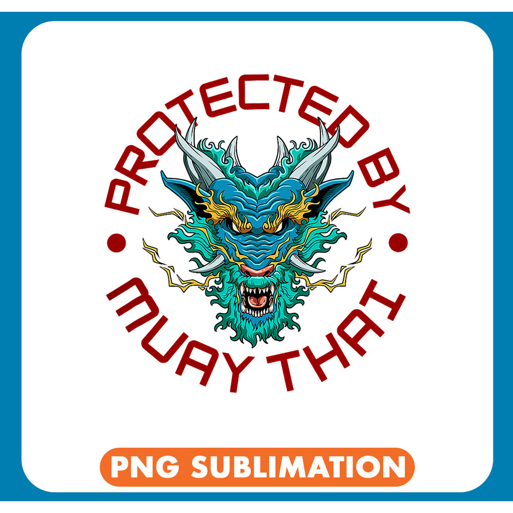 Dragon Animals Dragons Muay Thai Asian Dragon Protected By Muay Thai .jpg