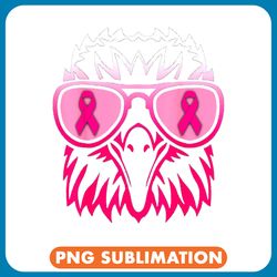 eagle pink ribbon sunglasses warrior breast cancer awareness png
