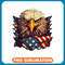 Eagle USA Flag Vintage Cute American 4th Of July USA America .jpg
