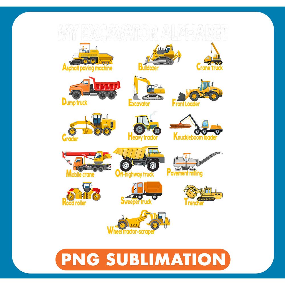 Excavator Ex Construction Excavator Shirt boys toddler adult men women 3 .jpg