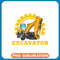 Excavator Ex Funny Construction Vehicle Excavator Lover Boys Excavator .jpg