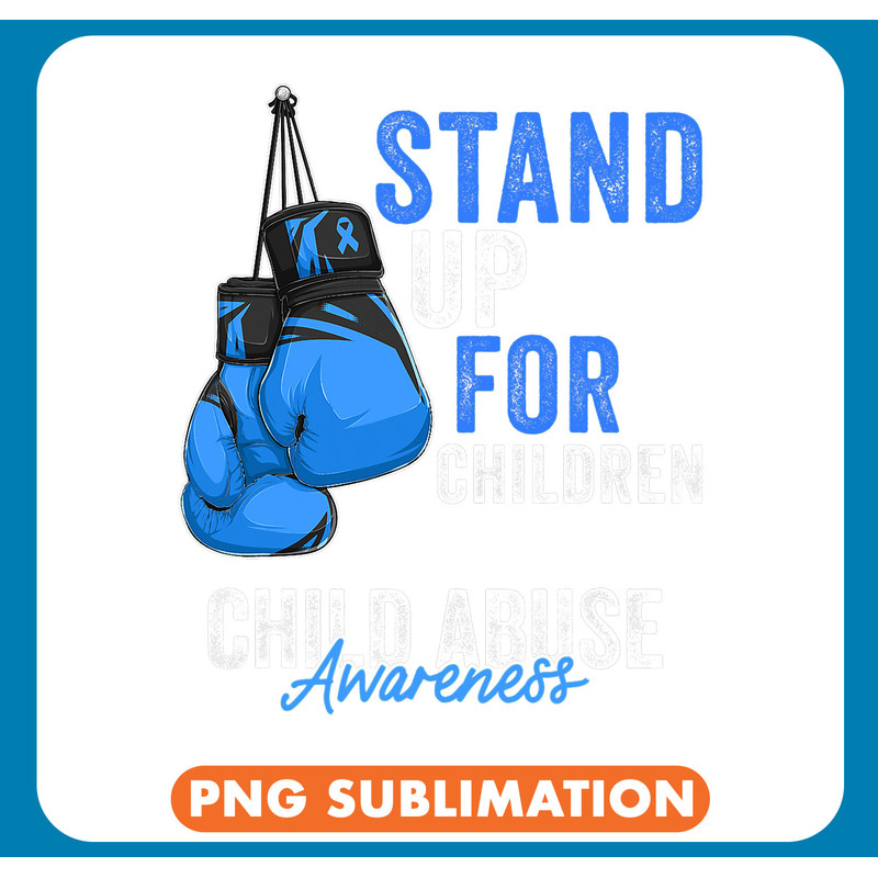 Funny Boxing Child Abuse Prevention Awareness Boxing Gloves Blue Ribbon .jpg