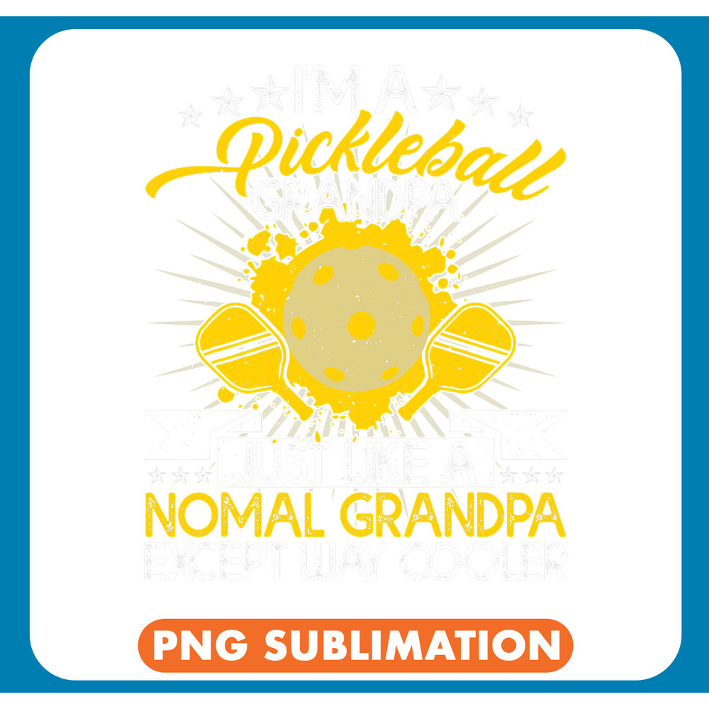 Funny Grandpa Pickleball Gift For Men Grandfather Papa Daddy .jpg
