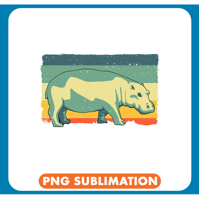 Funny Hippo Hippopotamus Design For Men Women Kids Hippo Lovers .jpg