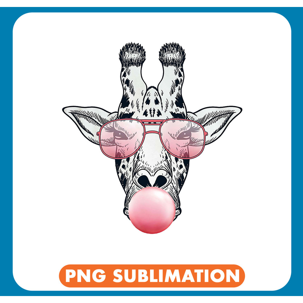 Giraffe Lover Bubblegum Giraffe .jpg