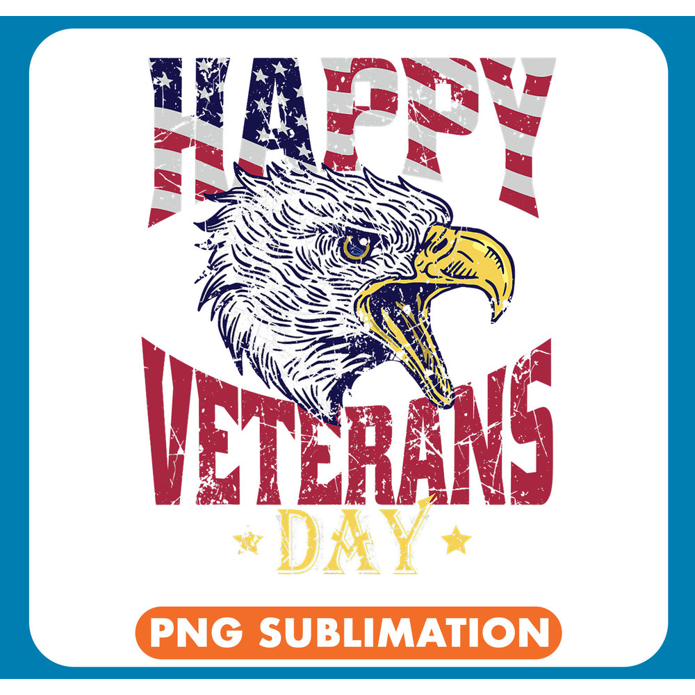 Happy Veterans Day USA Flag and Eagle .jpg