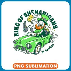 irish goblin am st patricks day in the car saint paddys png