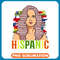 Latina Woman Art Hispanic Heritage Month Latin Country Flags 190 .jpg