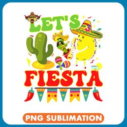 lets fiesta avocado and tacos cinco de mayo mexican png