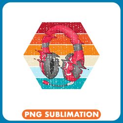 music lover producer dj gifts funny retro headphones png