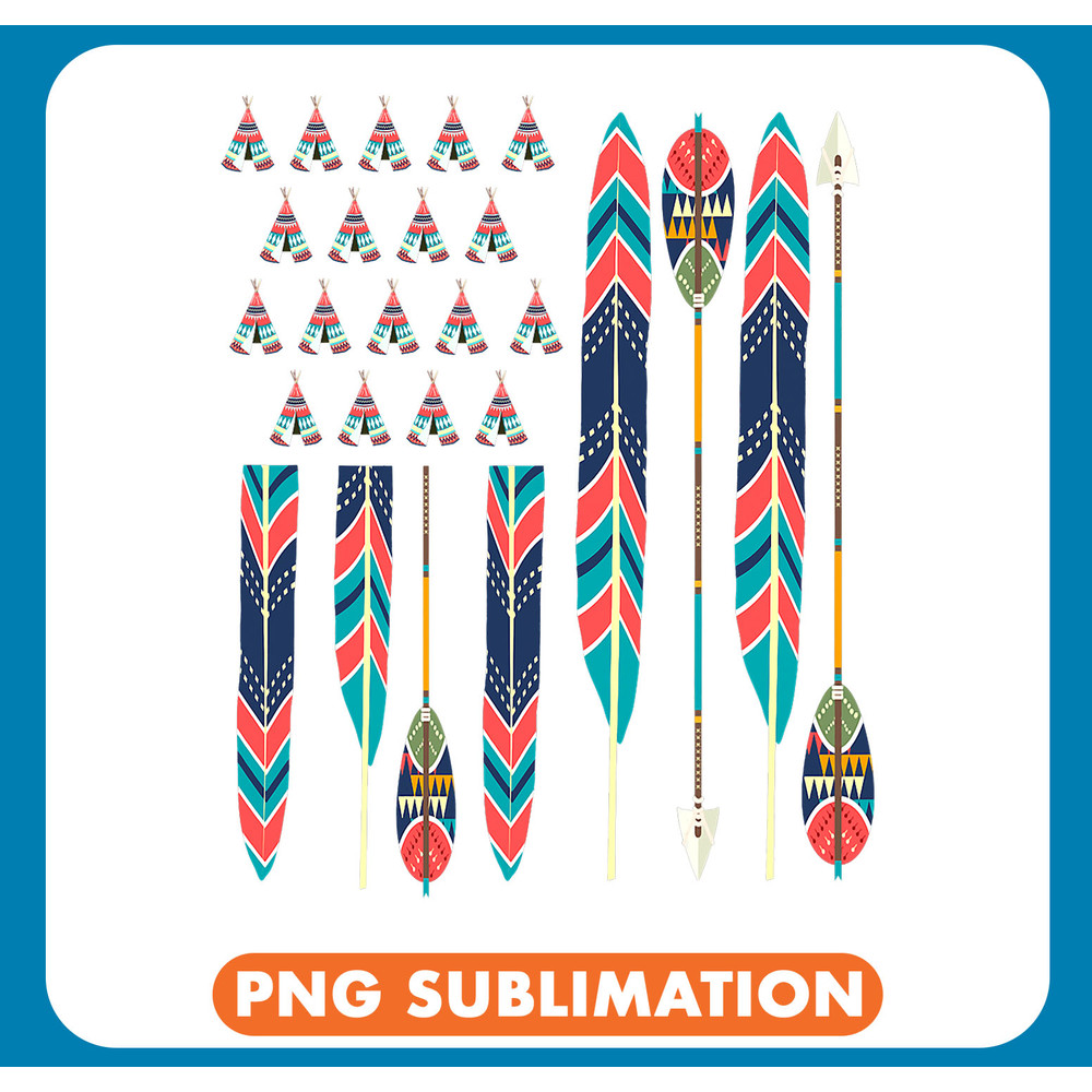 Native American Indian Tribal Colorful Dreamcatcher Feathers .jpg