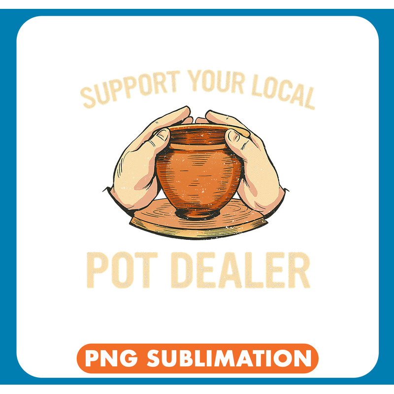 Otters Pottery Ceramic Clay Support your local pot dealer .jpg