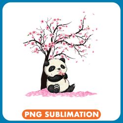 pandas cherry blossom japanese art panda lover png