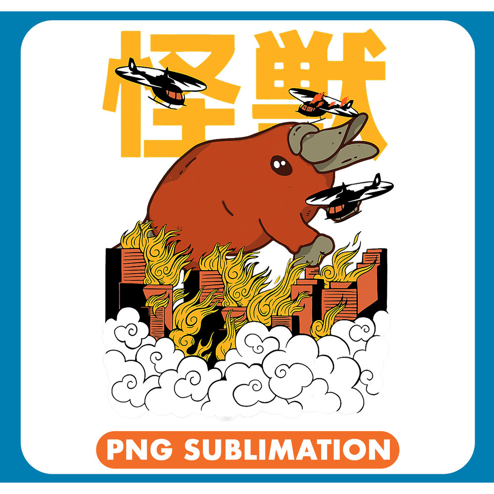 Platypus Lover Funny Platypus for Platypuses Lovers Japanese Aesthetic .jpg