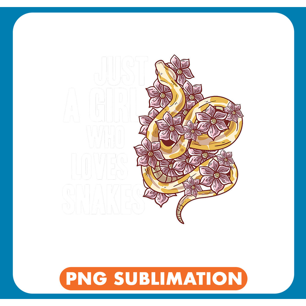 Python Lover Just A Girl Who Loves Snakes Ball Python Pet Animal .jpg