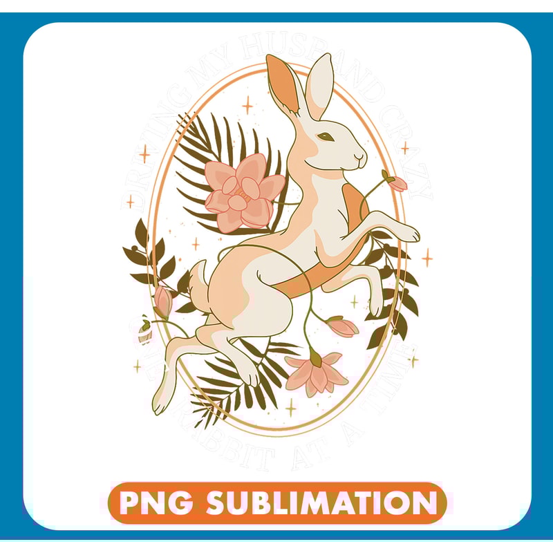 Rabbits Driving My Husband Crazy One Rabbit At A Time Jumpy Rabbits .jpg