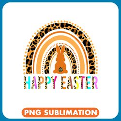 rabbits leopard rainbow bunny rabbit eggs hunting happy easter day 2 png