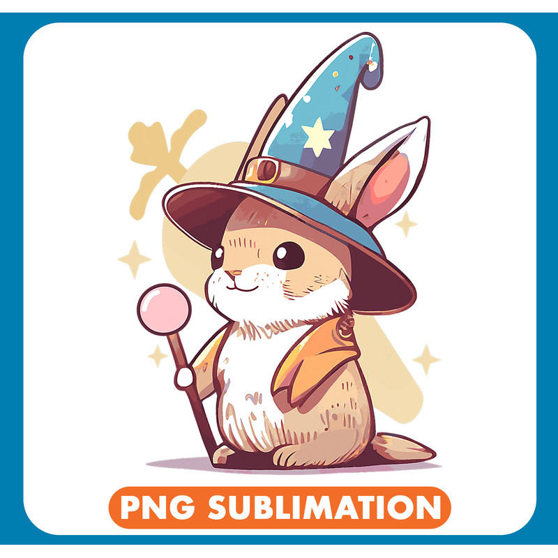 Rabbits Wizard Roleplaying Fantasy RPG Tabletop Gamer .jpg