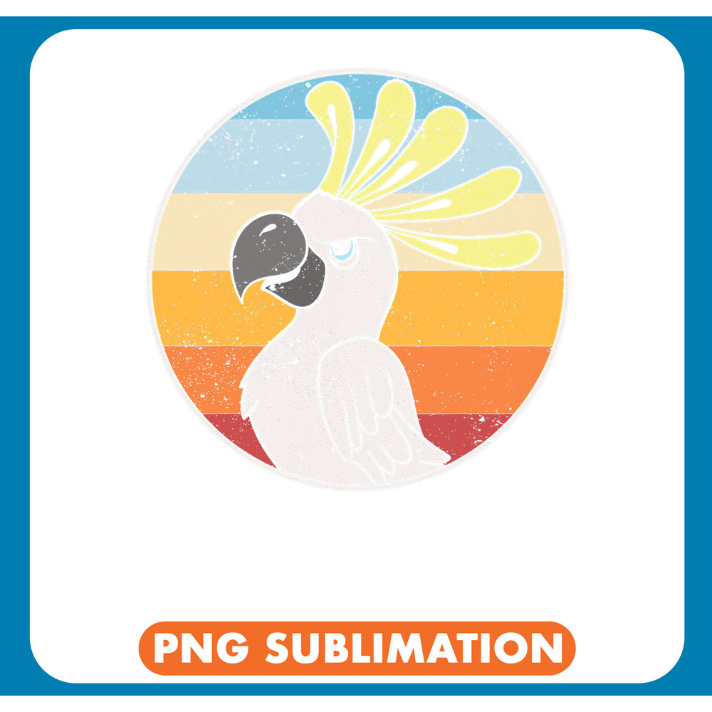 Reto Parrot Bird Animal Lover Birdwatching Birding Cockatoo .jpg