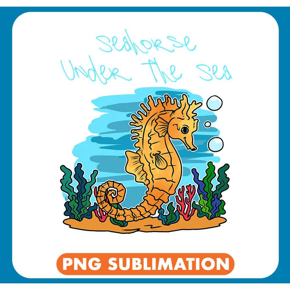 Seahorse Lover Under The Sea .jpg
