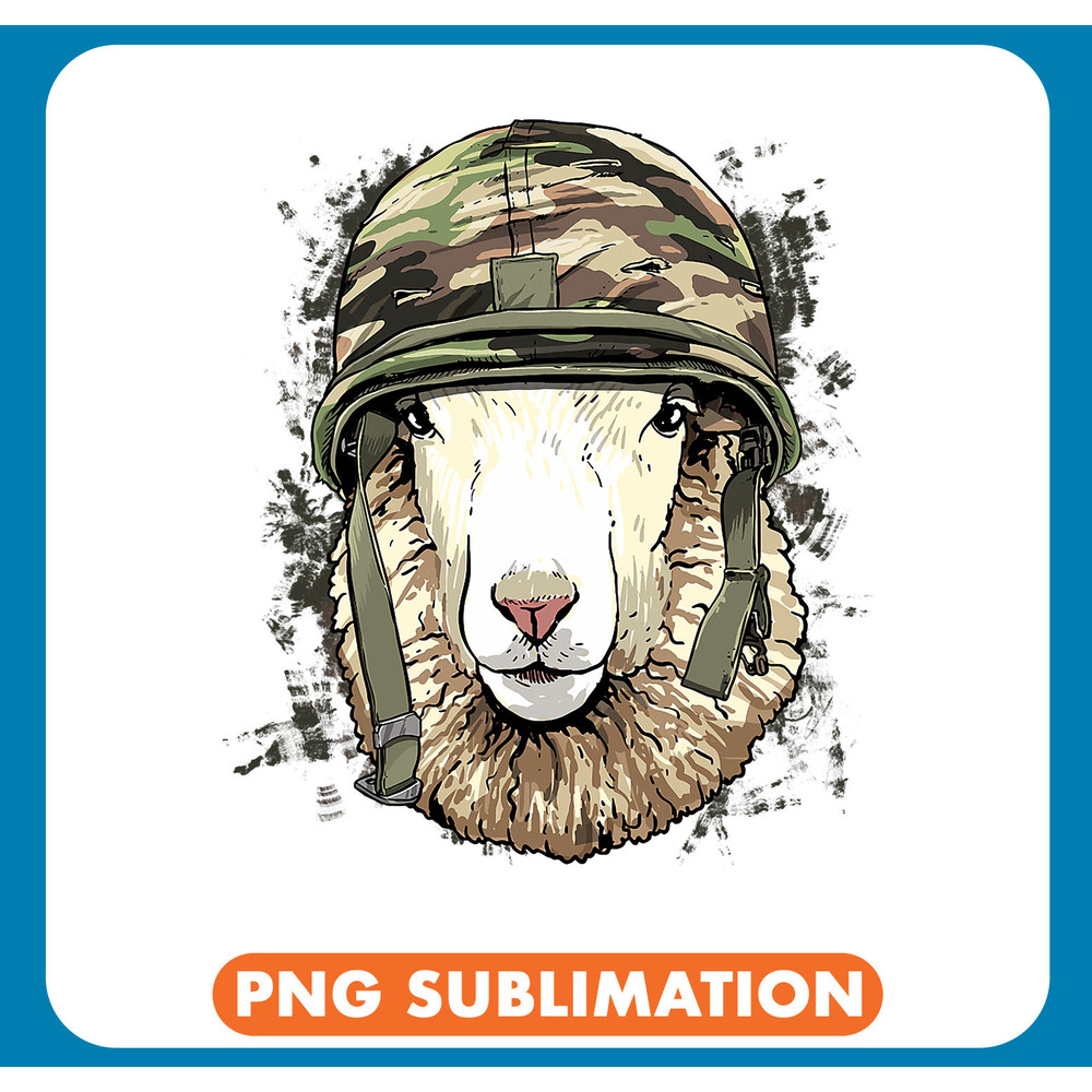 Sheep Lover Lamb Military Soldier Veterans Day Farmer Sheep Lover .jpg