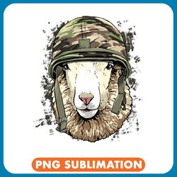 sheep lover lamb military soldier veterans day farmer sheep lover png