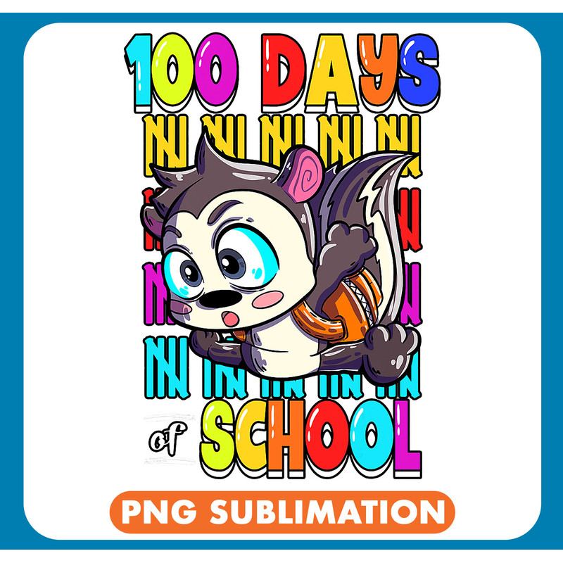 Skunk lover 100 Days Of School 21 .jpg