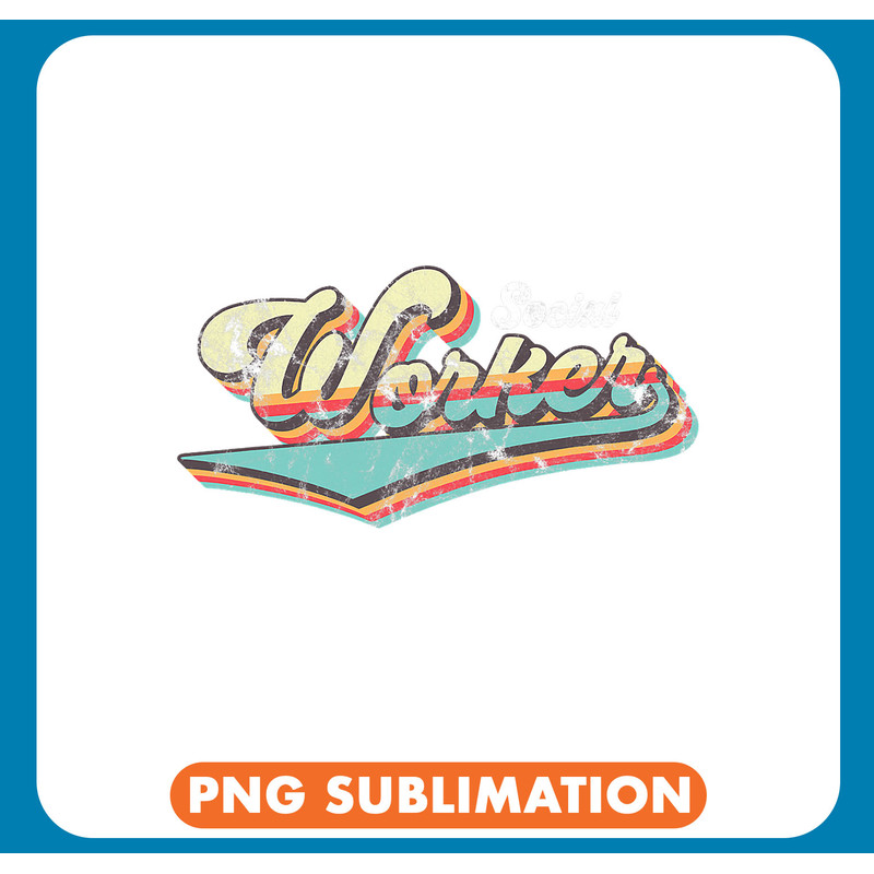 Social Worker Tee Retro Vintage Gift for social worker .jpg