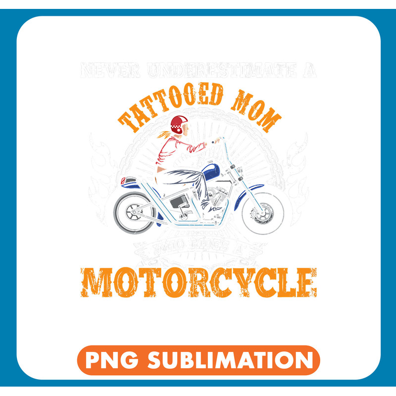 Tattoo Ink Funny Motorcycle Rider Women Mothers Day Gift Tattooed Biker .jpg