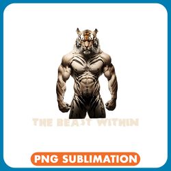 tiger gift the beast tiger weightlifting bodybuilding gym fitness png