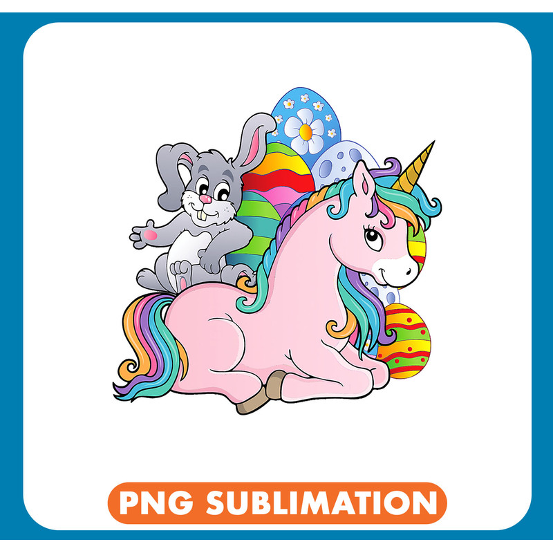 Unicorns Easter Unicorn Lover Bunny Shirt Unicorn Holding Easter Egg 3 .jpg