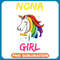 Unicorns Nona Of The Birthday Girl Cute Floral Unicorn Face Gift .jpg