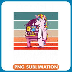 unicorns vintage coffee because murder is wrong black comedy png