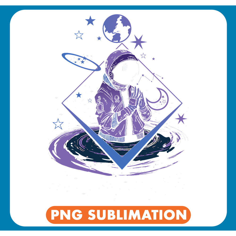 Vaporwave Astronaut with cute astronaut and moon astronaut .jpg