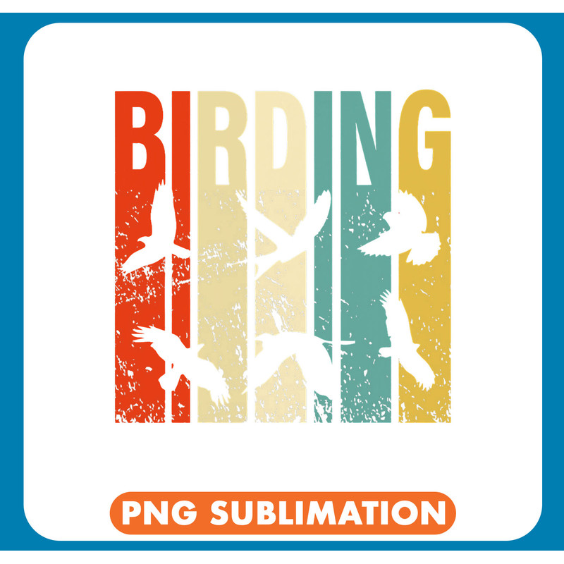 Vintage Style Birding Birders Bird Lover Birdwatching .jpg