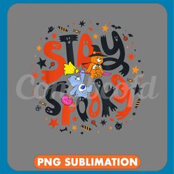 care bears halloween stay spooky grumpy and trick or sweet png