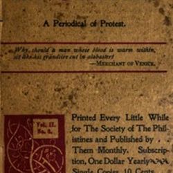 The Philistine: a periodical of protest (Vol. III, No. 2, July 1896) by Various