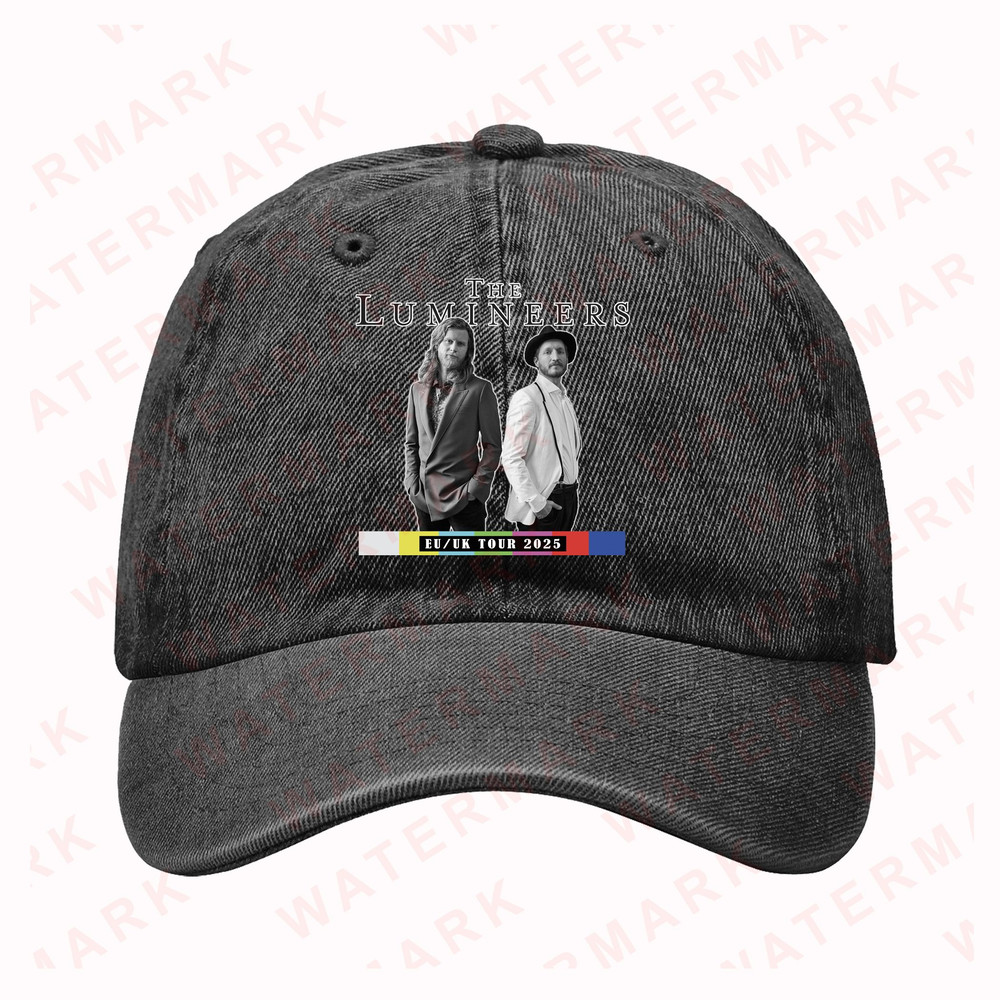 THE LUMINEERS EUUK TOUR 2025 Denim Hat Cap 0