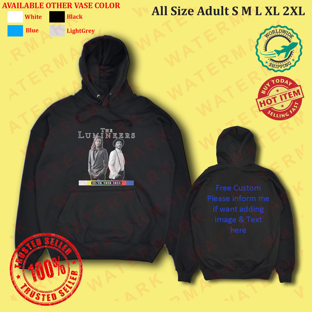 THE LUMINEERS EUUK TOUR 2025 Hoodie 0