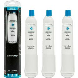 3 Pack Everydrop by Whirlpool Ice and Water Refrigerator Filter 3, EDR3RXD1