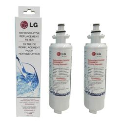 2 Pack LG LT700P ADQ36006101 Replacement Refrigerator Water Filter