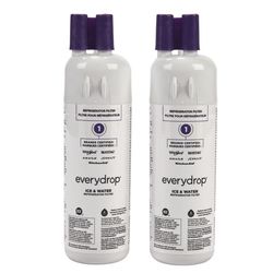 "Whirlpool EveryDrop 1 Ice and Water Filter White EDR1RXD1 2pack "