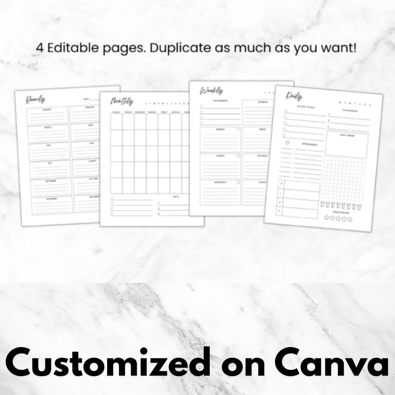 Digital Planner Goodnotes Planner IPad Planner Notability Planner Dated Digital Planner 2025 2026 D 5